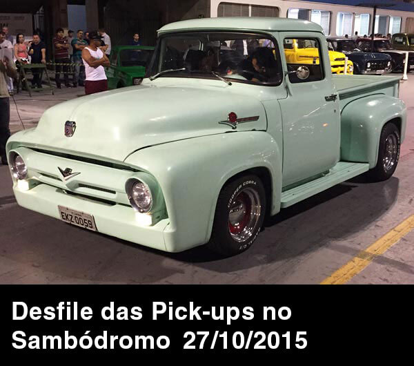 Desfile das Pick-ups no Sambódromo 27/10/2015